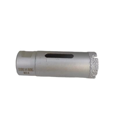 35 mm M14 Diamant Bit per trivellazione a secco Segmentata porcellana Dekton su base in acciaio nero