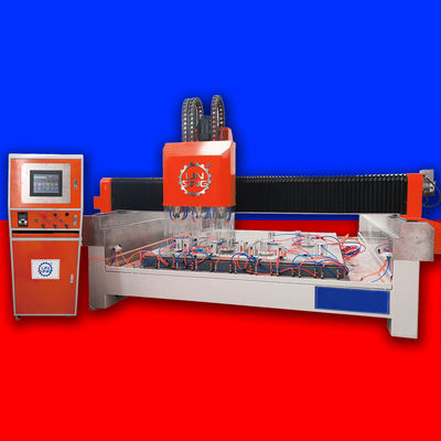 Sistema di controllo DSP 5 assi Macchina di incisione in pietra CNC 3D per incisione in marmo di granito