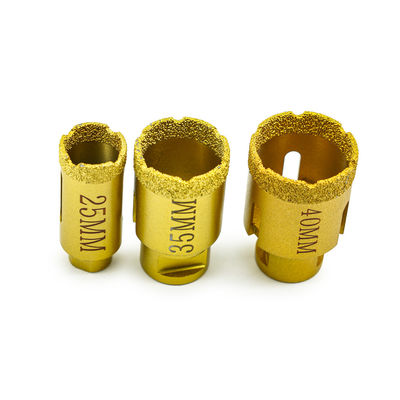 Perforazione del core segmentato in diamanti per la perforazione di marmo e pietra dura di 19-125 mm di diametro