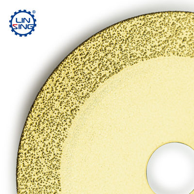 1Spessore del nucleo di acciaio di.8 mm Disco di taglio a vuoto di diamanti brasati per metallo, pietra e alluminio