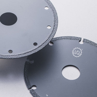 1Spessore del nucleo di acciaio di.8 mm Disco di taglio a vuoto di diamanti brasati per metallo, pietra e alluminio