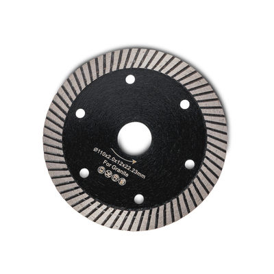 Disco di taglio a diamanti turbo da 105 mm-230 mm per il taglio di graniti e marmi ceramici