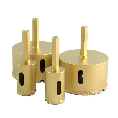 Supporto personalizzato OEM 6mm Diamante per la trivellazione di piastrelle ceramiche di vetro marmo