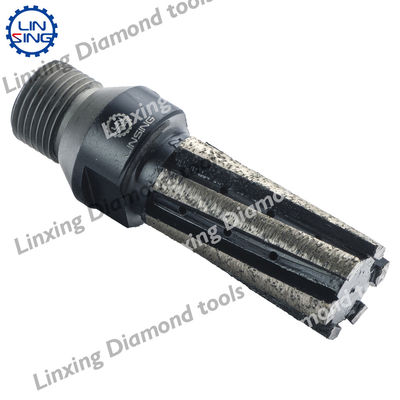 Granito Finger Drill Core Bit Diamond Cutting Tools for Core Drilling 38 mm di diametro
