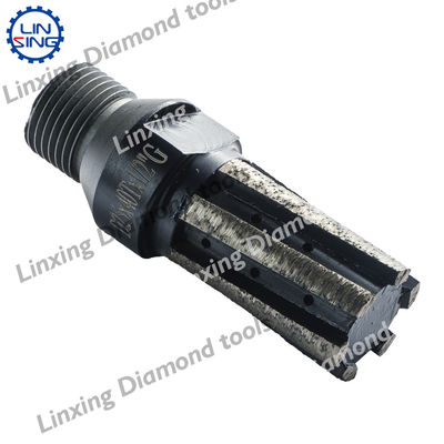 Granito Finger Drill Core Bit Diamond Cutting Tools for Core Drilling 38 mm di diametro