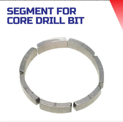 Taglio LINSING Tipo rotondo Matrice di base Segmento di diamante di cemento per la trivella di base