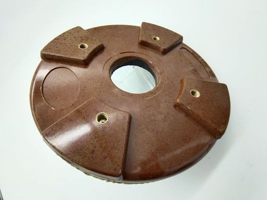 Buff Disc Abrasivi Strumenti di diamanti per la lucidatura di graniti e lamiere di marmo 250 mm Ruota di tazza
