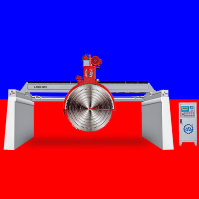 Macchina per il taglio delle lastre di granito a pietra grande e umida 7.5KW Multi Saw Blade Cutter 12000 kg