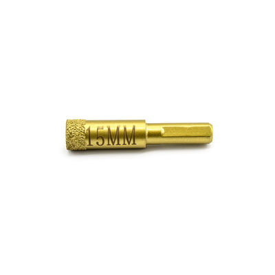 Segmento di perforazione a diamante brasato a vuoto per marmo di diametro 19-125 mm