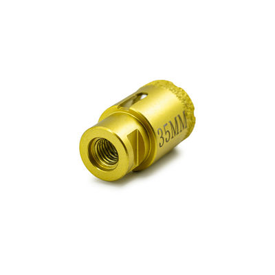 Segmento di perforazione a diamante brasato a vuoto per marmo di diametro 19-125 mm