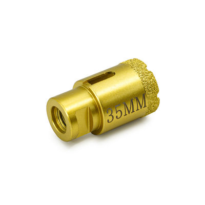 Segmento di perforazione a diamante brasato a vuoto per marmo di diametro 19-125 mm