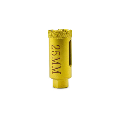 LINSING Scalature a vuoto brasate CNC a base di diamanti per la perforazione della pietra di 19-125 mm di diametro