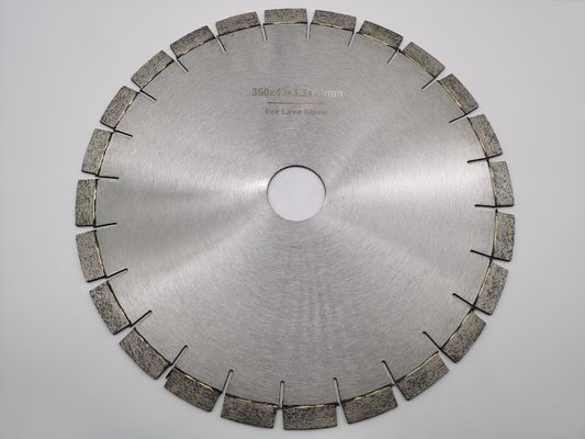 Legno di seghe di diamanti da 350 mm per il taglio di rocce vulcaniche