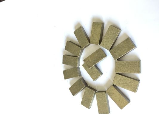 Segmenti di diamanti esposti veloci per il taglio del marmo
