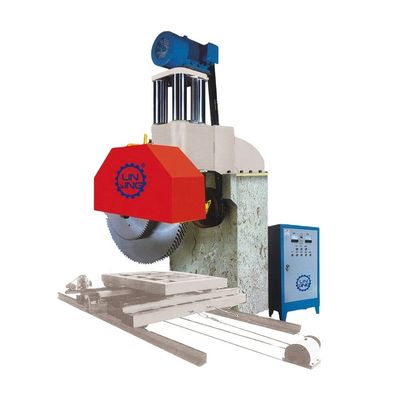 55kw motore 1600mm Single Arm Multi-blade Stone Cutting Machine per tagliatore di blocchi di granito