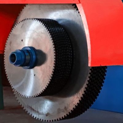 55kw motore 1600mm Single Arm Multi-blade Stone Cutting Machine per tagliatore di blocchi di granito