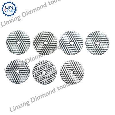 Strumenti di lucidatura dei diamanti per granito, marmo, pietra, 3 fasi, cuscinetti, abrasivi, carta argillosa