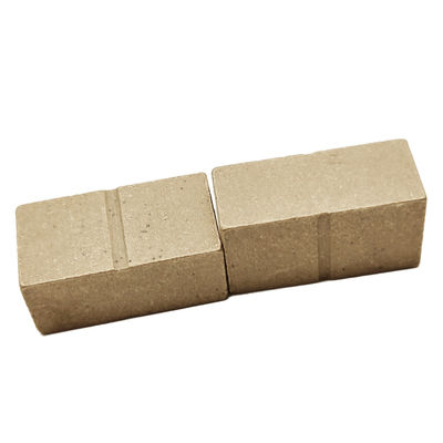 Segmento di diamante a forma piatta per la taratura di marmo e travertino 24*10*10mm personalizzato