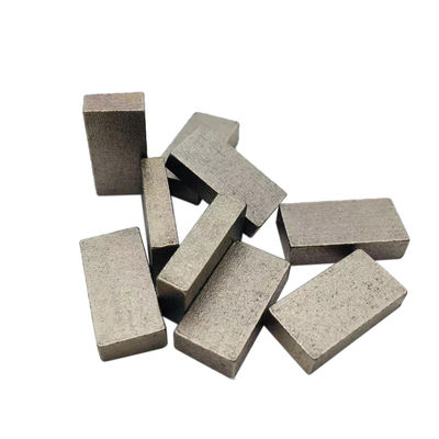 Segmenti di diamanti di supporto OBM personalizzati per la forma piatta del marmo sulla macchina da segatura