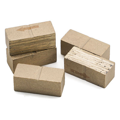 Segmento di diamanti brasati ad alta frequenza 24x10x10 mm per il taglio del marmo nella produzione