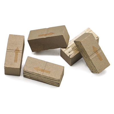 Segmento di diamanti brasati ad alta frequenza 24x10x10 mm per il taglio del marmo nella produzione