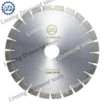 5/8in Arbor Dimensione D350MM Lama di segatura a taglio di diamanti con rivestimento in Ti