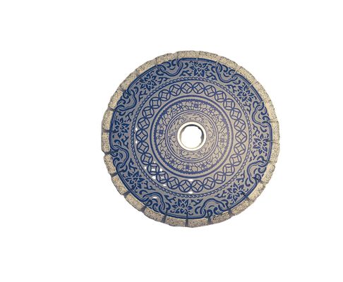 ARC forma di diamante polvere metallica 350mm lama per Lazer Bridge Granito Piastrelle Disco di taglio