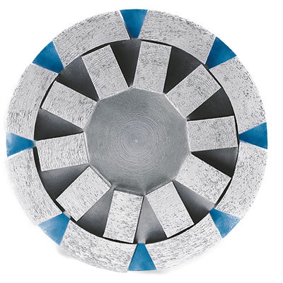 Satelitario di diamanti abrasivi per utensili di rettifica del granito di diametro 130 mm-150 mm Grit 30-100
