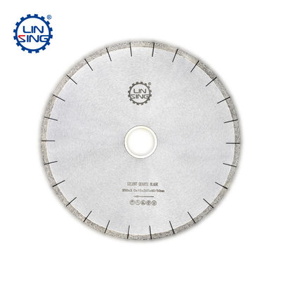 40 mm CrN Finishing Professional Diamond Saw Blade per il taglio rapido di quarzo D400mm