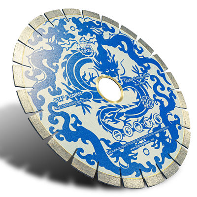 D350mm Diamond Turbo Cutting Stone Granite Disc Saw Blade per il taglio del bordo del marmo