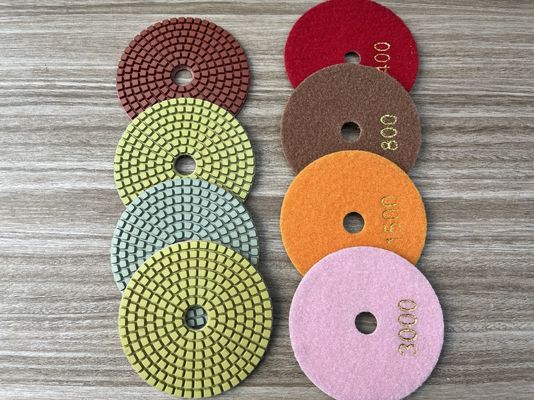 Campioni gratuiti quando è in stock D180MM Pad di lucidatura flessibile secco bagnato