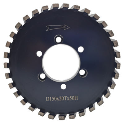 Pietra da macinare/piastrelle/piastrelle semplificate con la ruota di stampaggio CNC Nero/argento/rosso e altro
