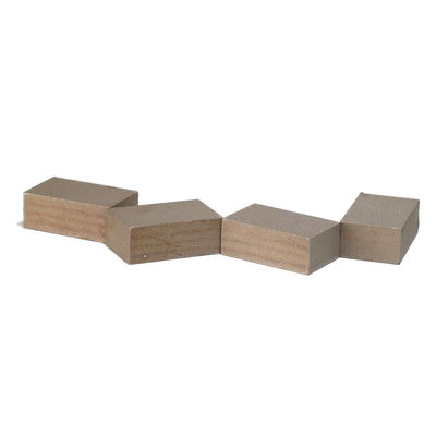 Segmento di diamante da 24*9*15 mm per il taglio di arenaria dura Segmenti di diamante garantiti
