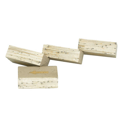Segmento di diamante a forma di panino per il taglio della pietra di marmo ODM supportato Buona nitidezza