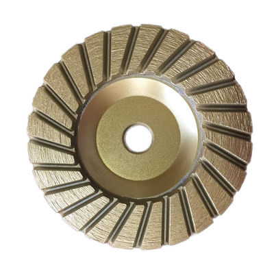 Supporto personalizzato OEM Metal Bond Diamond Angle Grinder Cup Wheel per la lucidatura della pietra