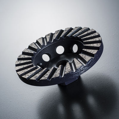 Supporto personalizzato OEM Metal Bond Diamond Angle Grinder Cup Wheel per la lucidatura della pietra