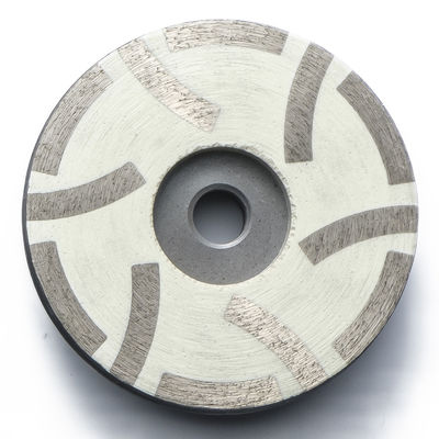 Supporto personalizzato OEM Metal Bond Diamond Angle Grinder Cup Wheel per la lucidatura della pietra