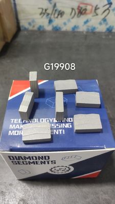 6.5mm segmento di diamante multi disco Lo strumento perfetto per il taglio del granito 24 * 7.6/8.4 * 15 mm