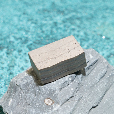 Macchina di stampa a freddo in polvere di metallo a segmento di diamanti per taglio umido D2000 2500 mm in Indonesia
