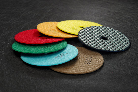 D150MM D180MM Dry Wet Diamond Polishing Pads Grit buff