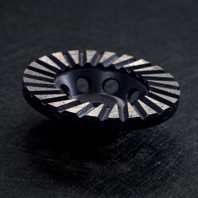 40/50 Grit 4 pollici di diamanti di macinazione di coppe ruote con agente di legame metallico
