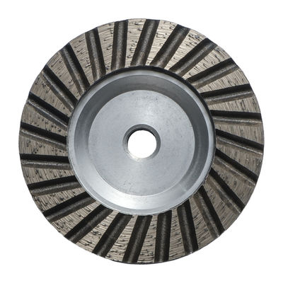 Coppa di alluminio Turbo Segmenti Diamante Disco di rettifica per la lucidatura del pavimento di lastre di pietra