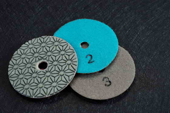 Pad di lucidatura D150MM D180MM D230MM Dischi di lucidatura a base di diamanti secchi e bagnati ad alta durata