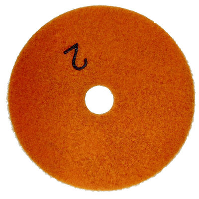 Pietra abrasiva flessibile 4&quot; Resina Bond 3 Step Pad di lucidatura per utensili di rettifica del granito