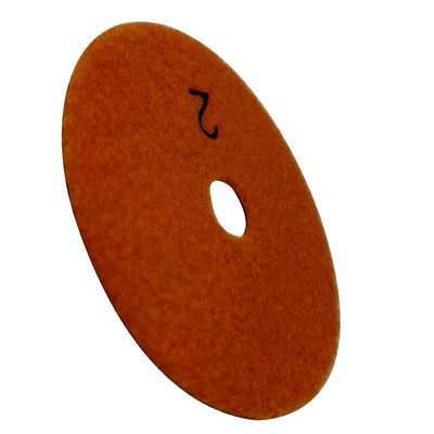 Pietra abrasiva flessibile 4&quot; Resina Bond 3 Step Pad di lucidatura per utensili di rettifica del granito