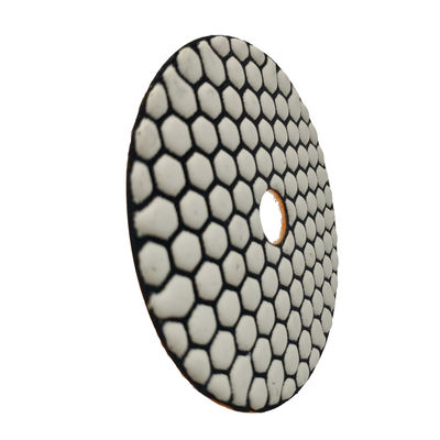 Pietra abrasiva flessibile 4&quot; Resina Bond 3 Step Pad di lucidatura per utensili di rettifica del granito