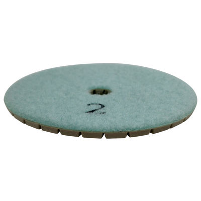Colori personalizzati Pad di lucidatura di diamanti da 3 / 4 pollici per la lucidatura di lastre di pietra