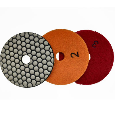 Colori personalizzati 3 Passo Resina Bond Flessibili Pad di lucidatura per Granito Marmo migliore